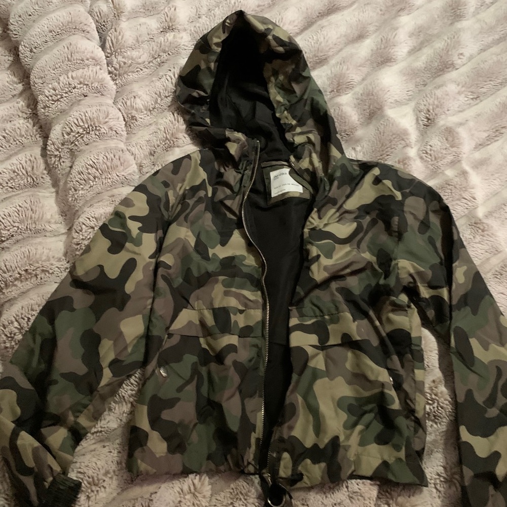 Bershka hooded jacket